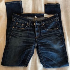 Tag & bone jean doheny color size 26 Capri